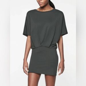 Athleta Pronto Pleated Dress